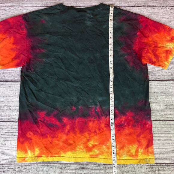 2006 Jimi Hendrix Liquid Blue Tie Dye T-shirt - Picture 5 of 6